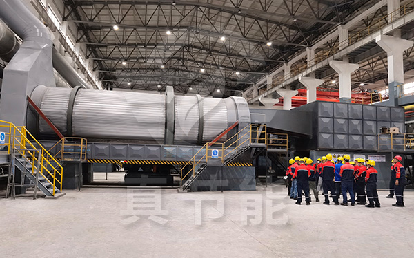 低溫污泥烘干設(shè)備運(yùn)行現(xiàn)場(chǎng)